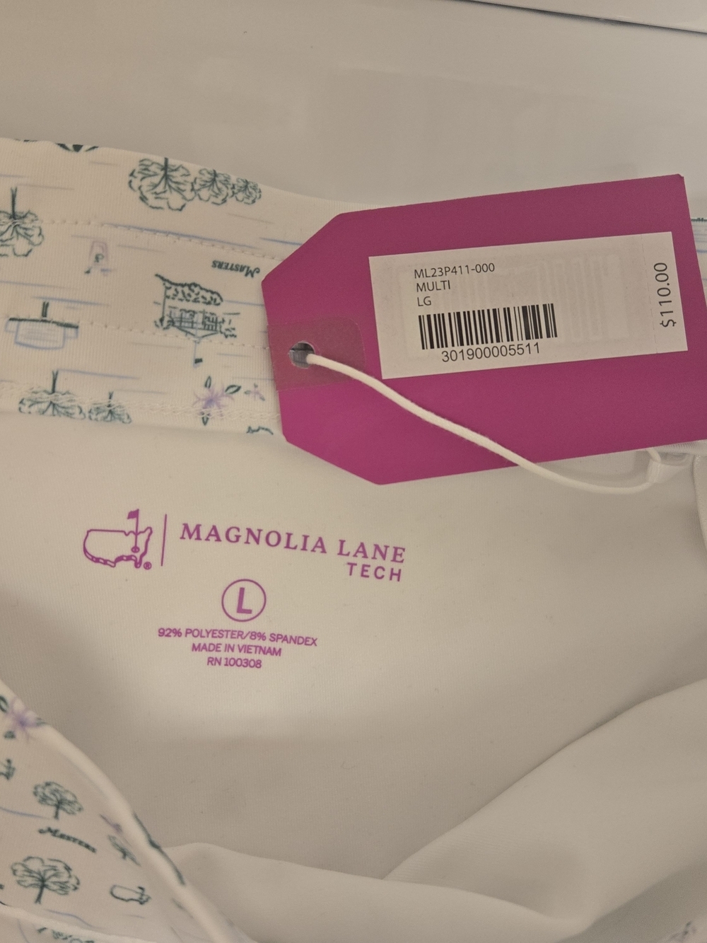 Magnolia Lane Golf Skort with Limited Print - Picture 2 of 6